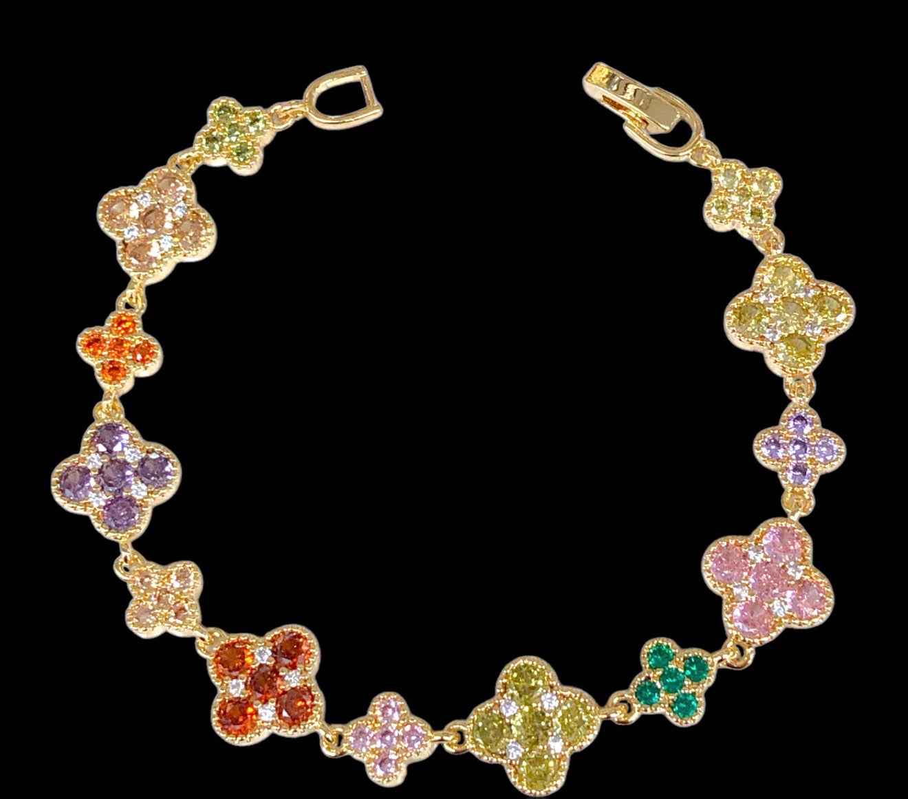 Spring Blossom Clover Bracelet