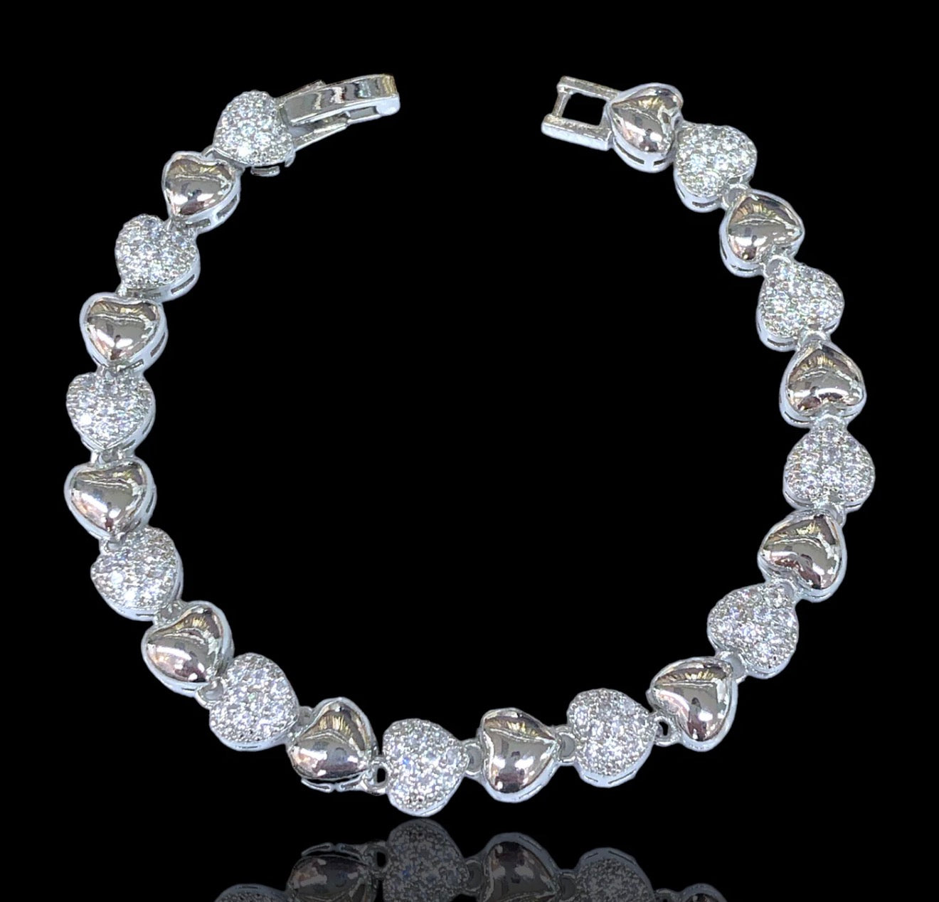 Pure Heart Link Bracelet