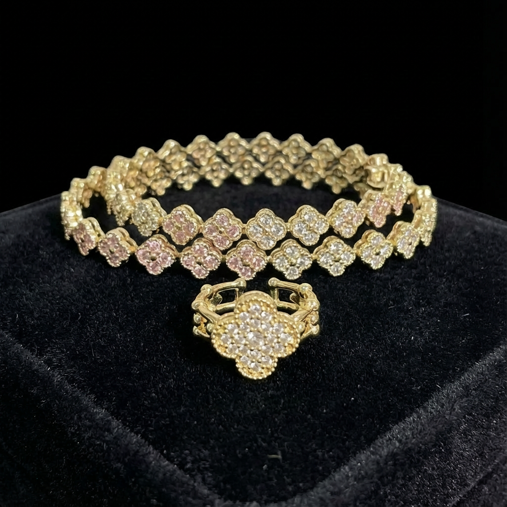 Clover Bracelet + Ring Bundle — Save