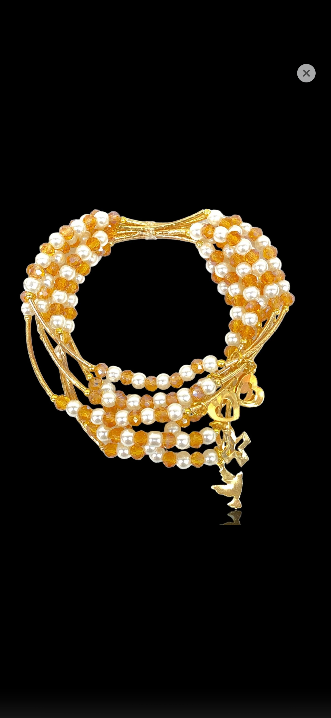 Swarovski Crystal Charm Set